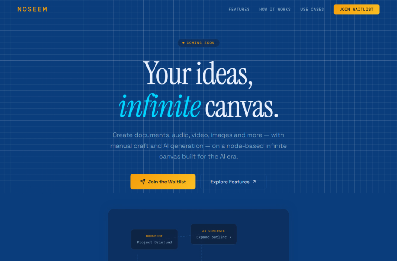 Full website screenshot of noseem.com